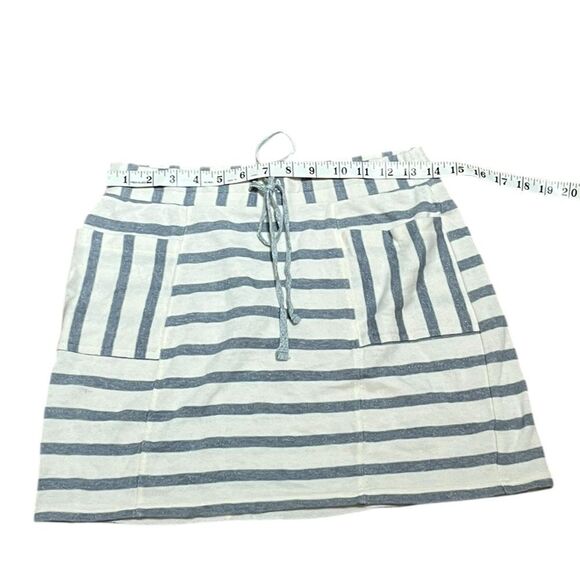 Lou & Grey Striped Casual Skirt, Size XS - Picture 3 of 7
